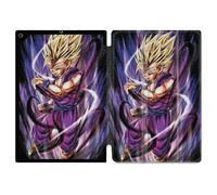 Housse Smart Cover Pour Ipad 10.2 Manga Dragon Ball Sangohan Violet