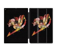 Housse Smart Cover Pour Ipad 10.2 Manga Fairy Tail Logo Noir
