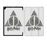 Housse Smart Cover Pour Ipad 10.2 Wb License Harry Potter Triangle Blanc