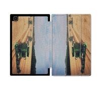 Housse Smart Cover Pour Samsung Galaxy Tab A7 (10.4) Agriculture Moissonneuse