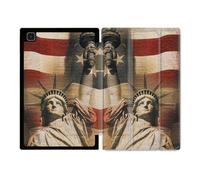 Housse Smart Cover Pour Samsung Galaxy Tab A7 (10.4) Amerique Usa Statue Liberté