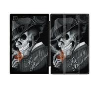Housse Smart Cover Pour Samsung Galaxy Tab A7 (10.4) Tete De Mort Family Business