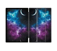 Housse Smart Cover Pour Samsung Galaxy Tab A7 (10.4) Univers Bleu Violet
