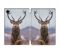 Housse Smart Cover Pour Samsung Galaxy Tab A8 (2022) 10.5 Chasse Chevreuil Montagne