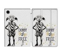 Housse Smart Cover Pour Samsung Galaxy Tab A8 (2022) 10.5 Harry Potter Dobby Free Blanc