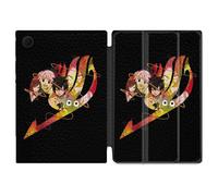 Housse Smart Cover Pour Samsung Galaxy Tab A8 (2022) 10.5 Manga Fairy Tail Logo Noir