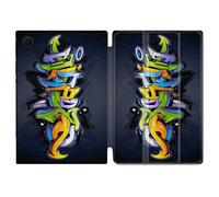 Housse Smart Cover Pour Samsung Galaxy Tab A8 (2022) 10.5 Street Art Graffiti