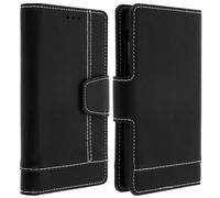 Housse Smartphone 4.5 à 5 pouces Universelle Porte-cartes Fonction slide noir