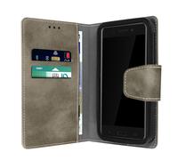 Housse Smartphone 5.5 à 6 pouces Universelle Porte-cartes Fonction slide kaki