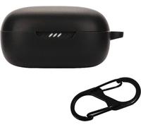 Housse Somstyle Pour JBL Live Pro 2 TWS Ecouteurs Sans Fil - Silicone Souple Avec Clip - Noir