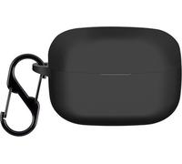 Housse Somstyle pour Sony Linkbuds S - Silicone souple avec clip - Noir
