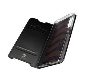 Housse Sony Xperia 10 IV Porte-carte Support vidéo Dux Ducis noir