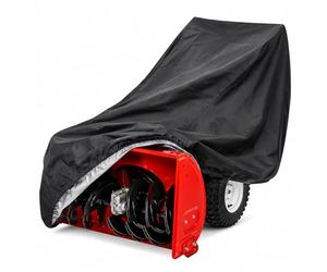 Housse Souffleuse à Neige pour Bucher Snow 820 2005-2010 420D Imperméable Protection Extérieure Déneigeuse Résistante aux UV à la Poussière