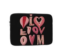 Housse souple antichoc pour ordinateur portable 15" Motif lettres d'amour