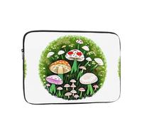 Housse souple antichoc pour ordinateur portable Motif boules de champignons 33 cm
