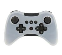 Housse souple en silicone pour manette sans fil Wii U Pro WiiU Blanc
