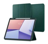 Housse Spigen Urban Fit, midnight green - iPad Air 12.9" 2024