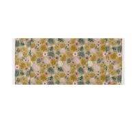 Housse supérieure pour lave-linge avec sac latéral - Housse de protection robuste pour machine à laver - Feuilles de saule de jungle pour buanderie et cuisine - 130 x 55,9 cm