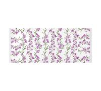 Housse supérieure pour lave-linge et sèche-linge avec sac latéral robuste pour machine à laver Yukon Fireweed Beauty Flowers pour réfrigérateur, machine à laver à roulettes, four à micro-ondes 130 x