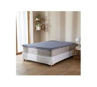 Housse surmatelas Jersey Anthracite 100% Coton Extensible 70x190