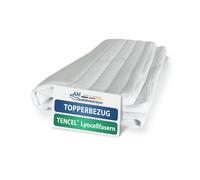 Housse surmatelas Lyocell avec fermeture éclair - fonction antidérapante - ho...