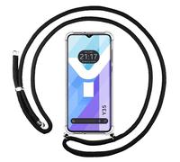 Housse Suspendue Transparente Pour Vivo Y35 Avec Cordon Noir
