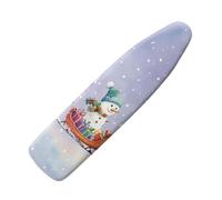 Housse Table à Repasser 110x35 Boîte Cadeau Violet Housse Planche à Repasser Bande éLastique Resserrable, ReflèTe La Chaleur pour Un Repassage Rapide, Installation Facile