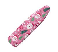 Housse Table à Repasser 110x35 Plantes Vertes Housse Planche à Repasser Bande éLastique Resserrable, ReflèTe La Chaleur pour Un Repassage Rapide, Installation Facile