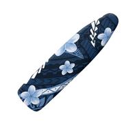 Housse Table à Repasser 130x45 Bleu Marine Housse Planche à Repasser Bande éLastique Resserrable, ReflèTe La Chaleur pour Un Repassage Rapide, Installation Facile