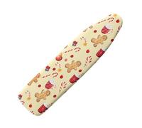 Housse Table à Repasser 130x45 Coupe Rouge Housse Planche à Repasser Bande éLastique Resserrable, ReflèTe La Chaleur pour Un Repassage Rapide, Installation Facile