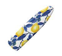 Housse Table à Repasser 130x45 Feuilles Bleues Housse De Planche à Repasser Bande éLastique Resserrable,ReflèTe La Chaleur pour Un Repassage Rapide,Installation Facile