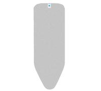 Brabantia Housse table à repasser 124 x 45 cm Coton métallisé Gris
