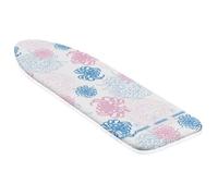 Leifheit Housse pour table à repasser Cotton Classic S, housse de table à repasser rembourrée en coton classique, housse pour planche à repasser 110 x 30 cm, avec bande élastique