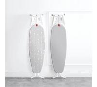 Rayen Housse à Repasser Universelle Grise | 3 Couches Aluminium, Mousse et 100% Coton | Réversible | Gamme spéciale | Dimensions : 51 x 127 cm | Couleur Grise avec Rayures