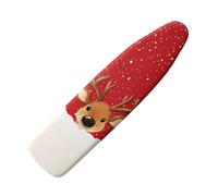 Housse Table à Repasser XXL 150x50 Animaux De Noël Housse Planche à Repasser Bande éLastique Resserrable, ReflèTe La Chaleur pour Un Repassage Rapide, Installation Facile