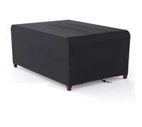 Housse Table de Jardin 180x110x60cm/LxWxH Housse Salon de Jardin Exterieur,Imperméables, Anti-UV, Résistance au Vent Bache De Table Protection