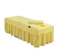 Housse Table De Massage Housse de lit de beauté Massage Thérapie de massage Diagnostic Drap de lit Ouverture de la housse Fumigation Bain de pieds Housse de lit(2-04,190x80cm)