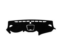 Housse Tableau Bord Compatible avec Hyundai pour Santa Fe 3 2013 2014 2015 2016 2017 Tapis Pare-Soleil Tableau Bord Voiture Protection Contre la lumière(Black Side)