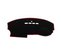 Housse Tableau Bord Compatible avec Mazda 3 M3 BK 2004 2005 2006 2007 2008 Tapis Tableau Bord Voiture Dashmat Pare-Soleil Protection(Red RHD)