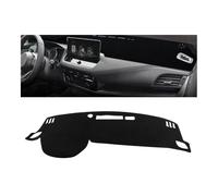 Housse Tableau Bord Compatible avec Nissan pour Qashqai J12 2021 2022 2023 2024 Protection Tableau Bord Tapis Pare-Soleil Protection Contre La Lumière Antidérapant(A LHD Black Side)