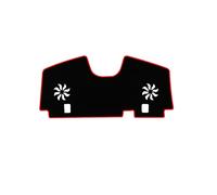 Housse Tableau Bord Coussin Décoratif Isolant pour Lunette Arrière pour La Septième Génération pour Camry 2012-2017(Red)