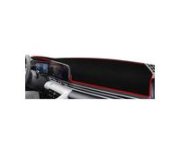 Housse Tableau Bord Coussinets Décoratifs Pare-Soleil Et Isolation Thermique pour Console Centrale Avant pour Elantra pour Septième Génération(Red)
