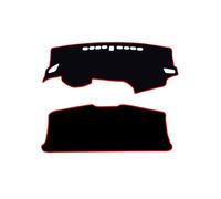 Housse Tableau Bord Coussinets Décoratifs Pare-Soleil Et Isolation Thermique pour Console Centrale Avant Arrière pour Hyundai pour Elantra(Red)