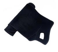 Housse Tableau Bord Tapis Dashmat Pour Pour Banlieue Pour Yukon Pour GMT900 2007 2008-2014 2008 2009 2010 Pad Pare-soleil Tapis Couverture Tableau Bord Antidérapant(All Black,RHD)