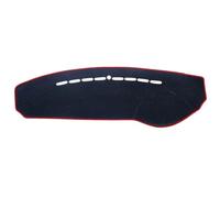 Housse Tableau Bord Tapis De Tableau De Bord pour Hyundai pour Sonata pour Sonica NF 2005 2006 2007 2008 2009 Accessoires Intérieurs MTVTFECEWG(Right Hand Red Edge)