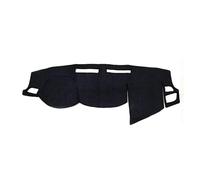 Housse Tableau Bord Tapis De Tableau De Bord pour Mitsubishi Pajero Sport Montero 2016-2018 Protection Solaire pour Tableau De Bord(Le Noir)
