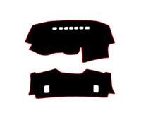 Housse Tableau Bord Tapis Décoratifs pour Console Centrale Avant Et Arrière pour Sail 2009-2014(Red)
