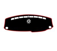Housse Tableau Bord Voiture Pour BYD Pour KING Pour Destroyer 05 2022-2025 Couverture Tableau Bord Éviter Lumière Anti-dérapant Tapis Anti-sale Pare-soleil Dashmat Protéger(Right Hand Red Edge)