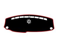 Housse Tableau Bord Voiture Pour BYD Pour KING Pour Destroyer 05 2022-2025 Couverture Tableau Bord Éviter Lumière Anti-dérapant Tapis Anti-sale Pare-soleil Dashmat Protéger(Left Hand Red Edge)