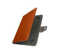 Housse Tablette 10 Pouces Universelle Effet Cuir Vieilli Support Vidéo Orange